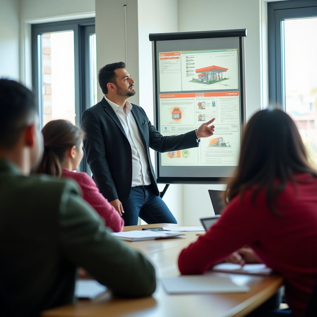 Clase sobre gestión de estaciones de servicio
